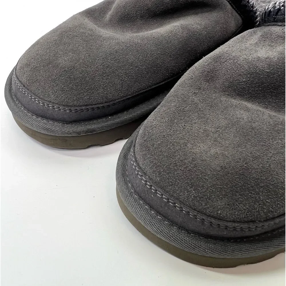 UGG Tasman Slip On Slippers Dark Grey Men’s 10/43 EU - Picture 4 of 14